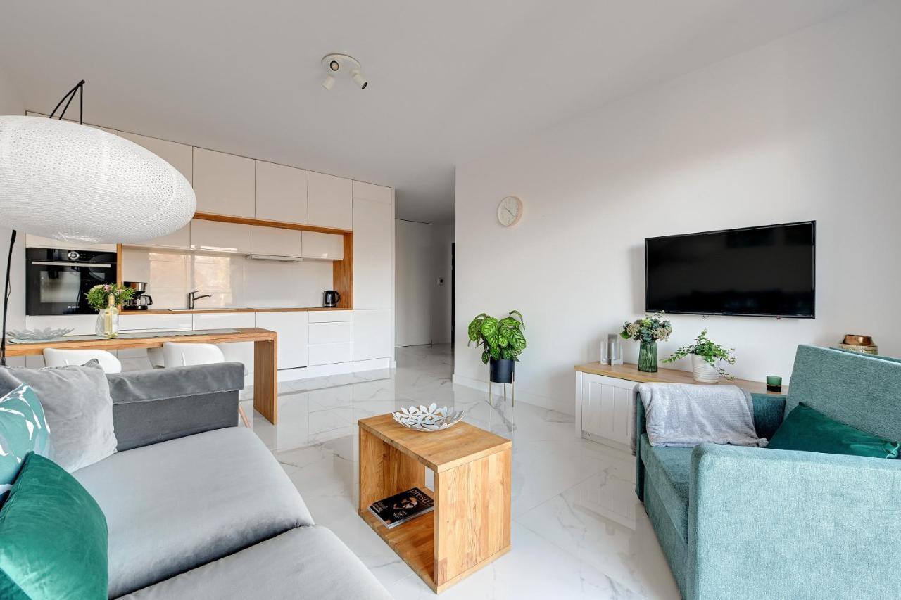 White Sea Shore - Premium Nadmorze Apartment Danzig Exterior foto